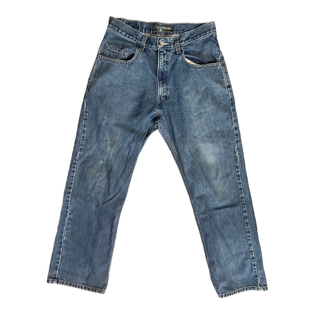 LEVI’S Silver Tab Blue Jeans Sz 30 Mom Jeans